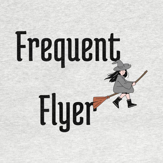 FREQUENT FLYER FUNNY HALLOWEEN by Grun illustration 